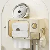 Förvaringslådor väggmonterade lådan hushåll badrum säkert och ofarlig oro bekvämlighet ingen lukt en en-för-en hemförsörjning vävnadslåda