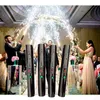Electronic cold Pyro fireworks wedding fountain shooter and can repeatedly light the party stage bride candlestick wedding 231202