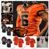 Personalizado Oregon State Beavers DJ Uiagalelei Damien Martinez Anthony Gould Silas Bolden Kitan Oladapo Jake Levengood Ben Gulbranson Cooks Musgr