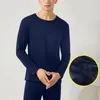 Sous-vêtements thermiques pour hommes, Johns longs, haut, bas, pantalon, ensemble t-shirt, polaire, chaud, élastique, vêtements intérieurs, Lohns Thermo Man