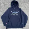 Kadın Hoodies Retro Y2K Amerikan Sokak Giyim Hip Hop Süper Büyük Desen Baskılı Hoodie Gotik gevşek eğlence sporları