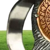 DROP STILE GOTICO Compass mitologico Nordico MITOLOGGIO SICURA VIKING RINGO VIKING PERSONALITÀ DI LUSSO LOKI PER UOMINO regalo ANEL6440938