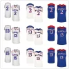 Designer Custom Basketball Jerseys College Kansas Jayhawks #2 Charlie Moore Jersey #13 Cheick Diallo #15 Bud Stallworth Mens Ed