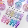 Acrylpoeders Vloeistoffen TCT-776 Cosmetische kwaliteit Chunky Glitter Oogschaduw Diamant Regenboog Make-up Gezichtsverf Feest Festival Manicure Nagelkunst Decoraties 231202