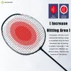 Racchette da badminton Alpsport N8 2 pezzi / lotto confezionati con racchetta Racchetta da badminton originale 5U 72g Racchetta professionale al 100% in fibra di carbonio 231201