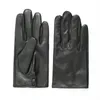 Перчатки без пальцев 1 пара мужских перчаток из овчины Роскошные оригинальные перчатки для вождения автомобиля Мужские кожаные перчатки для езды на мотоцикле Велосипедные мужские варежки 231201