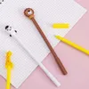 Stylo mignon Kawaii 0.38mm, papeterie créative, Gel de dessin animé, nouveauté, Signature pour enfants et étudiants, fournitures scolaires en plastique