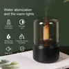 Olejki eteryczne dyfuzory Kinscoter Portable mini aromat dyfuzor USB powietrze nawilżający olej eteryczny Noc Light Light Mist Maker Sprayler do domu 231202