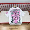 Fashion Mens T-Shirts Women Tees Luxurys Designers T-Shirts Pink Tee Men Casual Short Sleeve Street Designer Top Hellstar Shirt 665 809
