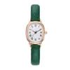 Horloges Quartz Horloges Voor Dames Leren Horlogeband Mode Eenvoudig Veelzijdig Casual Voortreffelijk