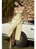 Urban Sexy Dresses Women Elegant Sexy Slim Backless Sling Dress Fashion Dise Suspender Dresses 2023 Chic Summer Female Evening Party Robes Vestido T231202