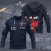 Sudaderas con capucha para hombre 2023/2024 Nuevas sudaderas del equipo de carreras de Fórmula Uno de F1 Último otoño e invierno Cremallera Impresión 3D Chaqueta de moda informal para carretera O6x7