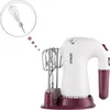 1pc Powerful 5-Speed Hand Mixer with Storage Base and Eject Button - Perfect for Whipping Dough, Cream, Cake, and Cookies
