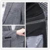 Herrenanzüge Boutique S-4XL Mode Elegant Gentleman Jugend Business Casual Dünnes Kleid Fein kariert Britischer Stil Koreanische Version Blazer