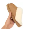 Kids Slippers Toddler Ultra Mini Boots Australie Baby Sandals Chestnut Fur Slides Boys Girls Children Youth Classic Winter bottes Mules Shoes B F7Zq#