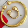 Fahmi Простой классический открытый овальный золотой браслет с открытыми шариками, высокое качество, новинка 2023 года, новинка, хорошее мастерство, ВЫСОКОЕ качество