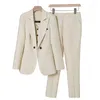 Women's Two Piece Pants Solid Color Blazer Vest And Pant 3 Women Suit Uniform Designs S-4XL For Office Lady Business Career Work Wear