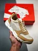 New Authentic Craft Mars Yard Shoe 2.0 Tom Sachs Space Camp Shoes NATURAL/SPORT RED-MAPLE Men Women Sports Sneakers With box
