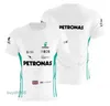 Men's T-shirts 2023/2024 New F1 Formula One Racing Team Petronas Motorsport Car Fans Summer Quick Dry Breathable Jerseys D5l6