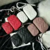 Dicky0750 cowhide handbags leather shoulder bags chain purse fashion handbag wave lady purses presbyopic card holder evening bag m206o