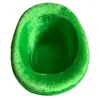 Boinas Stpatrick Green Hat Hat Shamrock Belt Irish National Day Celebration Costume