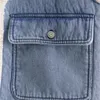 Damesvesten 2023 Herfst Winter Stijl Casual Veelzijdig Gewassen Denim Dubbelzijdig Mouwloos Vest Top 231201