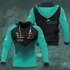 W2Y8 MÄNDER HOUDIES 2023/2024 NY F1 Formel One Racing Team Sweatshirts Sudadera Con Capucha del Equipo Keto Sudadera Informal Para Hombre S2023