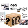 Elektrische / Rc-vliegtuigen 50 Off Mystery Box Drone met 4K-camera voor Adts Kids Drones Afstandsbediening Clogodile Head Boy Christmas Birthd Dhjpd