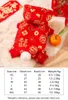 Dog Apparel Cats Puppy Chinese Year Kung Hei Fat Choy Dragon Design Coat Pet Autumn Winter Outdoor Warm Four Feet Clothes With Hat