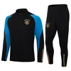 22 23 24 Homens Crianças Tracksuits Logotipo Bordado Germanys Futebol Treinamento Roupas Ao Ar Livre Jogging Camisa Germanys Chandal Futbol Meia Pull Treinamento Terno Suéter Kit