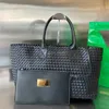 10A Replicação de nível superior Intreccio cabat tote Bag da BV tamanho grande 40 cm Designer Weave Mulheres Bolsas sacola de compras Bolsas de ombro Frete grátis