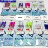 Baits Lures fishing sabiki sea fish skin baits rigs lures 6pcsbag choose your need color 231202