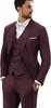 Costumes pour hommes Blazers lin costume d'affaires décontracté 4 pièces marié Banquet de mariage pour hommes Traje Americana Hombre vêtements 231202