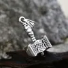 Yutong Vikings Pendentif Collier Mjolnir Pendentif Nord Collier En Acier Inoxydable Chaîne Norse Viking Bijoux BP8-482174S