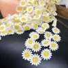 Stof en Naaien 15yard Geel Daisy Kant Lint Bruiloft Decoratie Voor Thuis Trim Rok Kussen Gordijn Festival Jurk Accessoires 231201