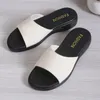 Sandals Large Size 36-43 Wedges Heels Women High Low Heel Summer Shoes For Slippers Platform Simple Sexy