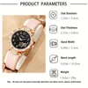 Wristwatches Women's Watch Cute Shooting Star Quartz Sparkling Rhinestone Analog Wrist & 4pcs Jewelry Set Gift For Mom Her