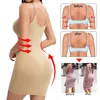 Arm Shaper Dames Full Body Shapewear Hemdje Slips V-hals Afslanken Shaper Taille Trainer Corset Buikcontrole Slip voor onderjurken 231202