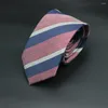 Bow Ties Designer Mens Tie Beed Purple Fashion Necktie مخطط حرير عنق حزب العمل Gravatas Dropats