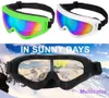 Lunettes de Ski antibuée, couleur bonbon, professionnelles, coupe-vent, Protection UV X400, Skate, 231202