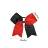 Hair Accessories 20Pcs/ 8 Two Toned Large Cheer Hair Bows Ponytail Holder Handmade For Teen Girls Softball Cheerleader Sports Bow Drop Dhlne