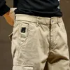 Męskie dresy dresowe Elmsk jesienne spodnie odzieży roboczej luźne mody marka portu mody multi kieszeni bawełniane stóp sportowy