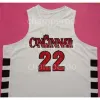 Nikivip Cincinnati Bearcats College Steve Logan #22 Retro Red White Basketball Jersey Ed Men Custom Numer Name Koszulki
