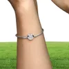 100% 925 momenti in argento sterling Crown scintillante O Bracciale a catena Fit Autentico fascino europeo europeo per donne Gioielli fai -da -te fai da te 8845829