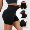 Yoga Outfit Women Yoga Shorts Fitness Seamless Push Up Trainning Qucik Dry Sportwear Shorts Casual Tummy Control Gym Cycling Shorts Female 231202