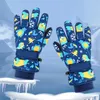 Gants de ski Haute qualité enfants enfants gants de Ski hiver Snowboard neige gant chaud garçons fille imperméable épaissir mitaines garder le doigt au chaud 231202