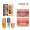 Snail Lip Plumper Moisturizing Hydrating Lip Oil Lip Gloss Doodle Lip Kit