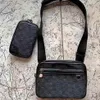 0018 Design a stylish two-piece set Messenger small postman bag suitable for the fashionable choice of daily life226I