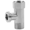 Kitchen Faucets For Bathroom T Adapter Diverter Valve Toilet/For Bath Sprayer Hose Connection 304 Stainless Steel Material