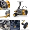 Mosca Pesca Reels2 Daiwa Todo Metal CODEK Reel 15Kg Max Drag Power Spinning Wheel Bobina Rasa Carretel Adequado para todas as águas 231202